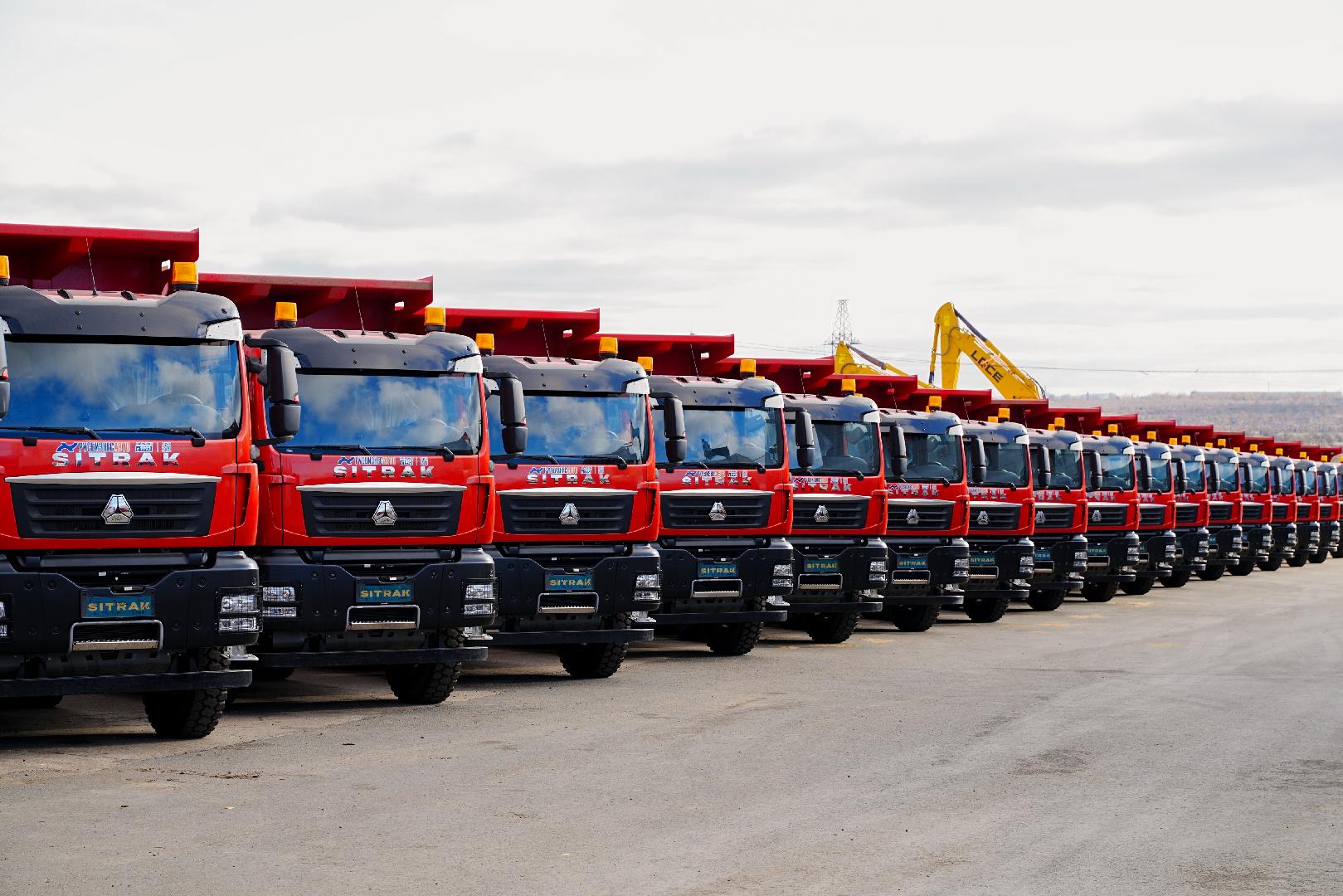 Изображение к статье «20 самосвалов SITRAK C7H для строительства дорог и автомагистралей в Саратовском регионе»