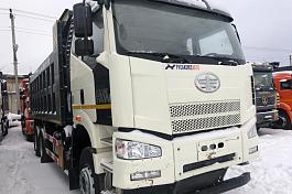 Самосвал FAW J6 (6x4) б/у (2022 г. 53 369 км)(3316)