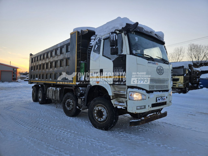 Купить Самосвал FAW J6 (8х4) б/у (2023 г., 85 873 км)(0541)Сбер комиссия-Бронь Сбер. в компании Русбизнесавто - изображение 0