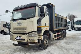 Самосвал FAW J6 (6x4) б/у (2022 г. 30 123км) (0539)