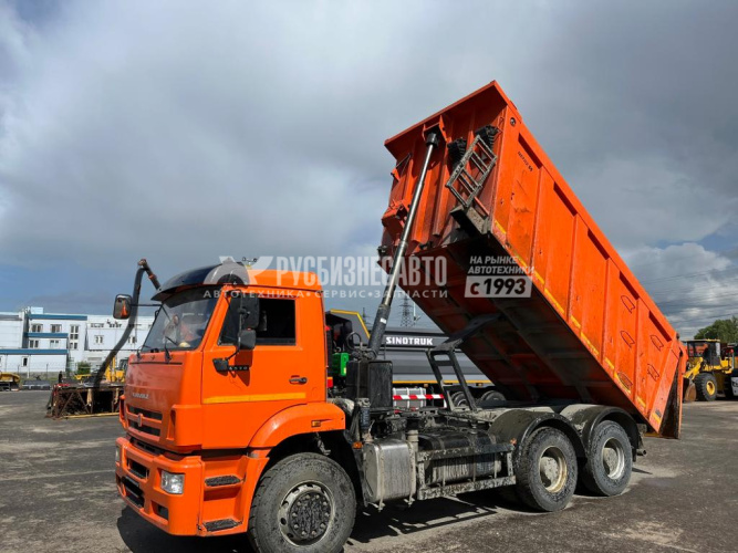 Купить КАМАЗ 6520-53 самосвал б/у (2020 г., 126 545 км.) в компании Русбизнесавто - изображение 9
