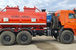 АТЗ-10 КАМАЗ-43118 (10м3, 2 отс.,насос СВН-80, УВТ, мод. 4671М2-11)