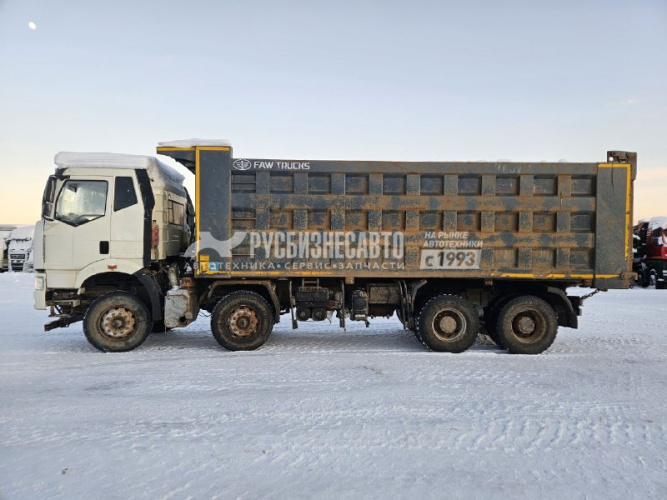 Купить Самосвал FAW J6 (8х4) б/у (2023 г., 85 873 км)(0541)Сбер комиссия-Бронь Сбер. в компании Русбизнесавто - изображение 6