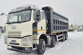 Самосвал FAW J6 (8x4) б/у (2022 г. 41 825км) (8893)