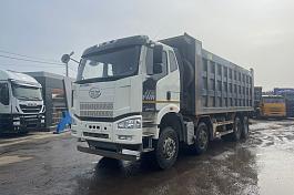 Самосвал FAW J6 (8х4) б/у (2022 г.в., 38 671 км) (4537)новая резина