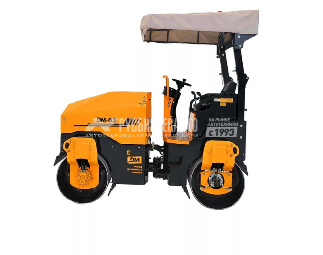 Купить Каток тротуарный двухвальцовый ZDM-03-VD (масса 3 т., шир. вальца 1,2 м) в компании Русбизнесавто - изображение 2