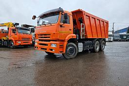 КАМАЗ 6520-B5 самосвал б/у ДВС Cummins (2022 г.,4 581 км.)(9233)