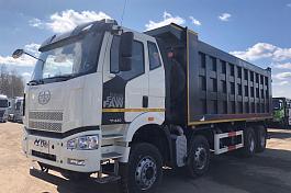 Самосвал FAW J6 (8х4) б/у (2023 г., 73 522 км)(0367)