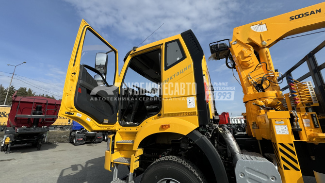 Купить КМУ FAW 3250 (6*4, 390л.с., Евро-5) + SOOSAN SCS736LII верх.упр. + борт сталь 8,0м. АМ в компании Русбизнесавто - изображение 17