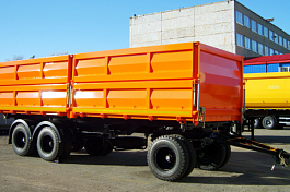 ТЗА 8538-0800010-01 прицеп-самосвал зерновоз, 2-х сторонняя разгрузка, V= 32м3, двускатная