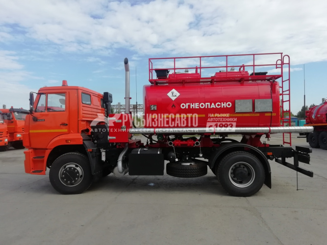 Купить АТЗ-10-КАМАЗ 53605-48 (Автотопливозаправщик 10 м3, 2 отс., насос СВН-80, узел выдачи топлива) в компании Русбизнесавто - изображение 1